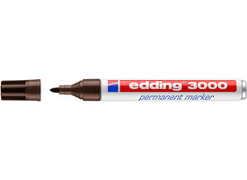 Viltstift edding 3000 rond 1.5-3mm donkerbruin