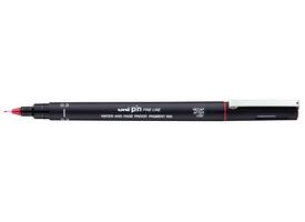 Fineliner Uni-ball Pin 0.3mm rood