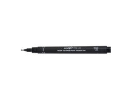 Fineliner Uni-ball Pin 1mm zwart