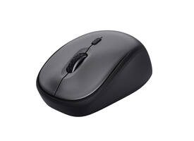 Muis Trust Yvi+ draadloos eco zwart