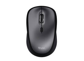 Muis Trust Yvi+ draadloos eco zwart