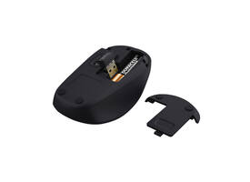 Muis Trust Yvi+ draadloos eco zwart