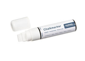 Krijtstift Europel 15mm wit blister 1 stuk