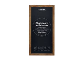 Krijtbord Europel met lijst 50x100cm natural