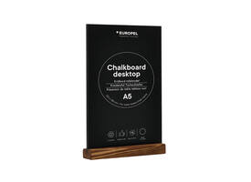 Krijtbord Europel tafelmodel A5 staand natural