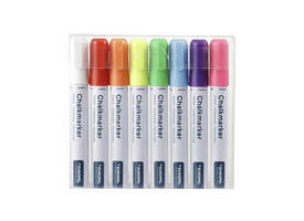 Krijtstift Europel 6mm assorti etui 8 stuks