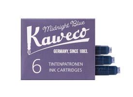 Inktpatroon Kaweco blauwzwart doosje à 6 stuks
