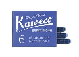 Inktpatroon Kaweco koningsblauw doosje à 6 stuks