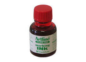 Viltstiftinkt Artline rood