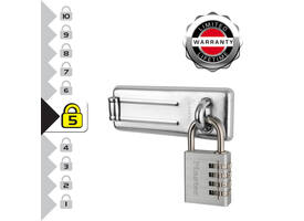 Hangslot MasterLock overval + aluminium 40mm