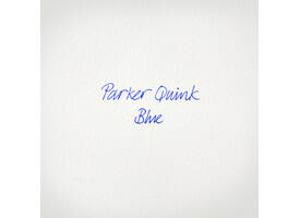 Rollerpenvulling Parker Quink medium blauw blister à 2 stuks