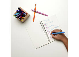 Fineliner Paper Mate Flair retro medium assorti blister à 6 stuks