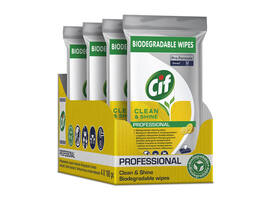 Reinigingsdoekjes CIF Pro formula Multi Clean&Shine 100 stuks