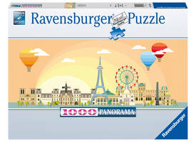 Puzzel Ravensburger Een dag in Parijs 1000 stukjes