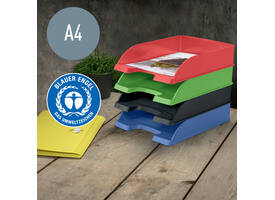 Brievenbak Leitz Recycle A4 blauw