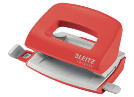 Perforator Leitz Nexxt  Recycle mini 10 vel rood