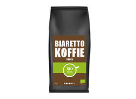 Koffie Biaretto bonen regular biologisch 1000 gram
