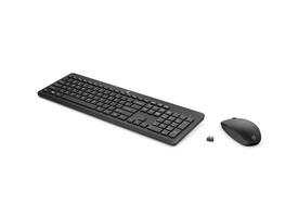 Toetsenbord + muis HP 235 draadloos QWERTY zwart