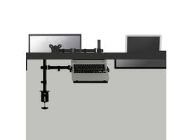 Monitorarm met laptopstandaard Neomounts FPMA-D550NOTEBOOK zwart