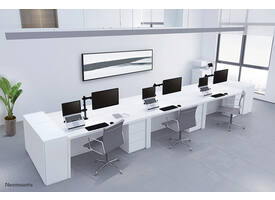 Monitorarm met laptopstandaard Neomounts FPMA-D550NOTEBOOK zwart