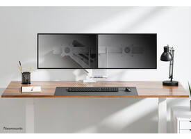 Monitorarm Neomounts NEXT Core dual 17-32" wit