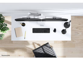 Monitorarm Neomounts NEXT Core dual 17-32" wit