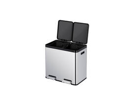 Pedaalemmer EKO Essential Recycler 2x22 liter rvs
