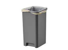 Pedaalemmer EKO Hana Duo Recycling 2x10 liter grijs wit
