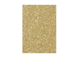 Glitterpapier Folia 1-zijdig 24x34cm 170gr 10 vel assorti