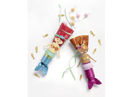 Glitterpapier Folia 1-zijdig 24x34cm 170gr 10 vel assorti