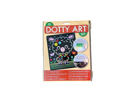 Knutselset 3D Dotty art assorti