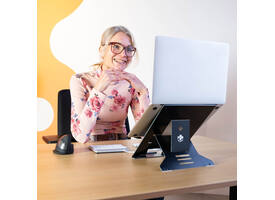Laptopstandaard R-Go Riser Documenthouder