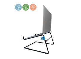 Laptopstandaard R-Go Office Zwart