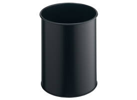 Papierbak Durable 3301-01 15liter rond zwart