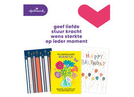Wenskaart Hallmark Business Box verjaardag navulset à 12 stuks
