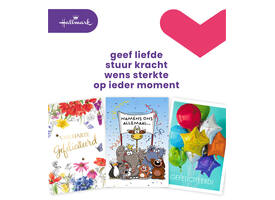 Wenskaart Hallmark Business Box verjaardag A4 navulset à 8 stuks