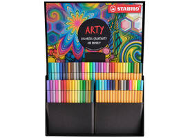 Fineliner STABILO point 88 & Pen 68  Arty creative ass luxe box 68st