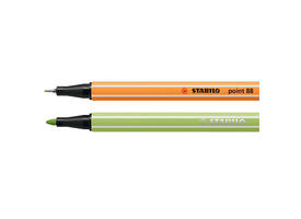 Fineliner STABILO point 88 & Pen 68  Arty creative ass luxe box 68st