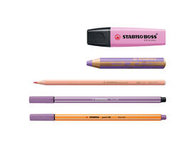Creative set Stabilo 77/6 Arty colorful creative pastel mix 50 stuks