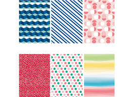 Inpakpapier IG Group Geo 200x70cm assorti