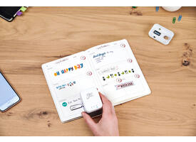 Stempelprinter Colop E-mark Go wit