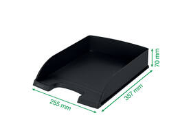 Brievenbak Leitz Recycle A4 zwart