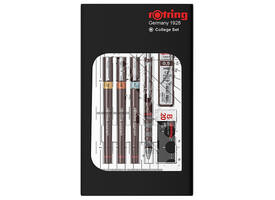 Tekenset rOtring Isograph 7-delig