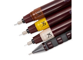 Tekenset rOtring Isograph college 0.25mm, 0.35mm en 0.5mm 34 stuks