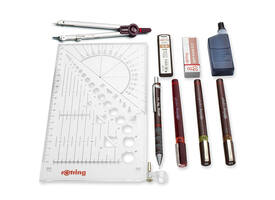Tekenset rOtring Isograph Master 10-delig