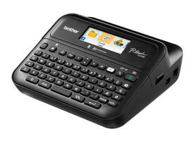 Labelprinter Brother P-touch TZe PT-D610BT desktop qwerty 24mm zwart in koffer