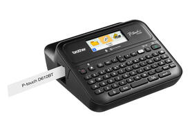 Labelprinter Brother P-touch TZe PT-D610BT desktop qwerty 24mm zwart in koffer