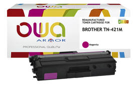 Toner OWA alternatief tbv Brother TN-421M rood