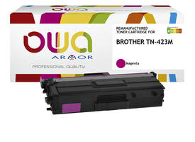 Toner OWA alternatief tbv Brother TN-423M rood