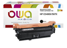 Tonercartridge OWA alternatief tbv HP CE400X zwart